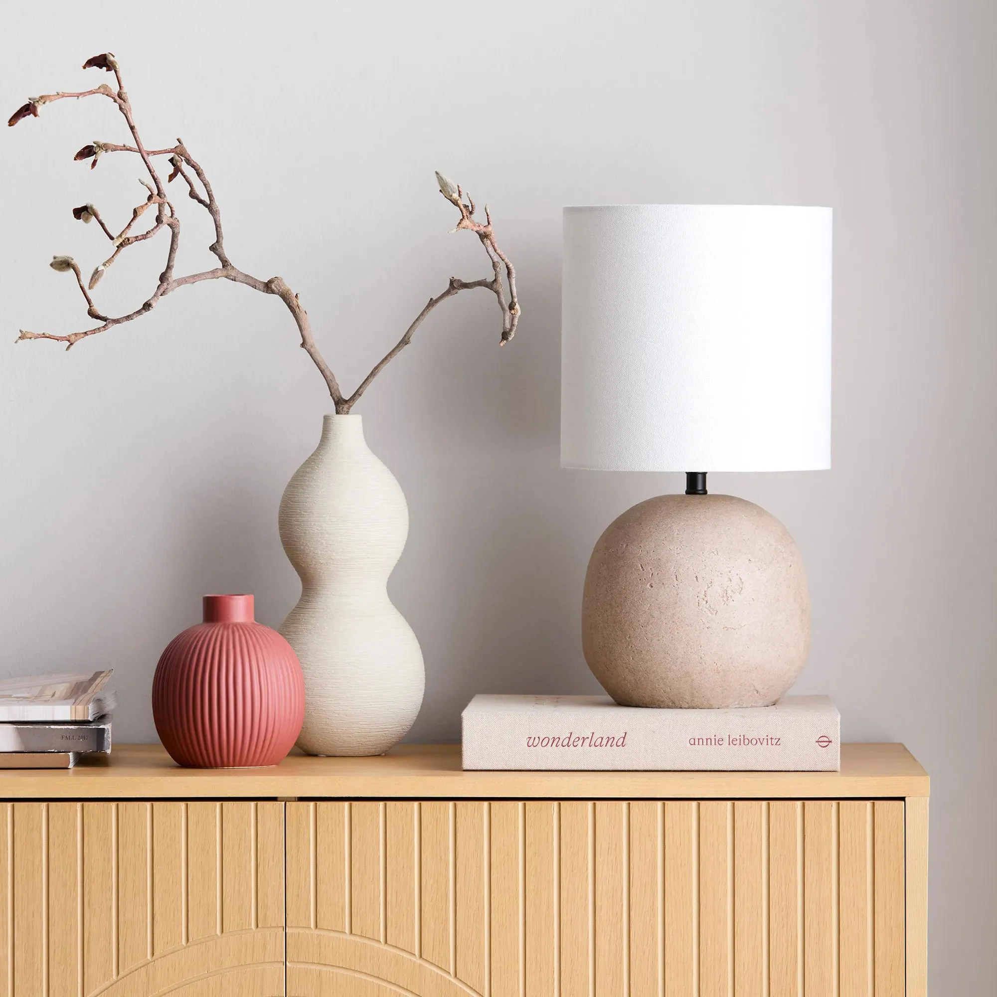 Table Lamp with Resin Base - Image 2