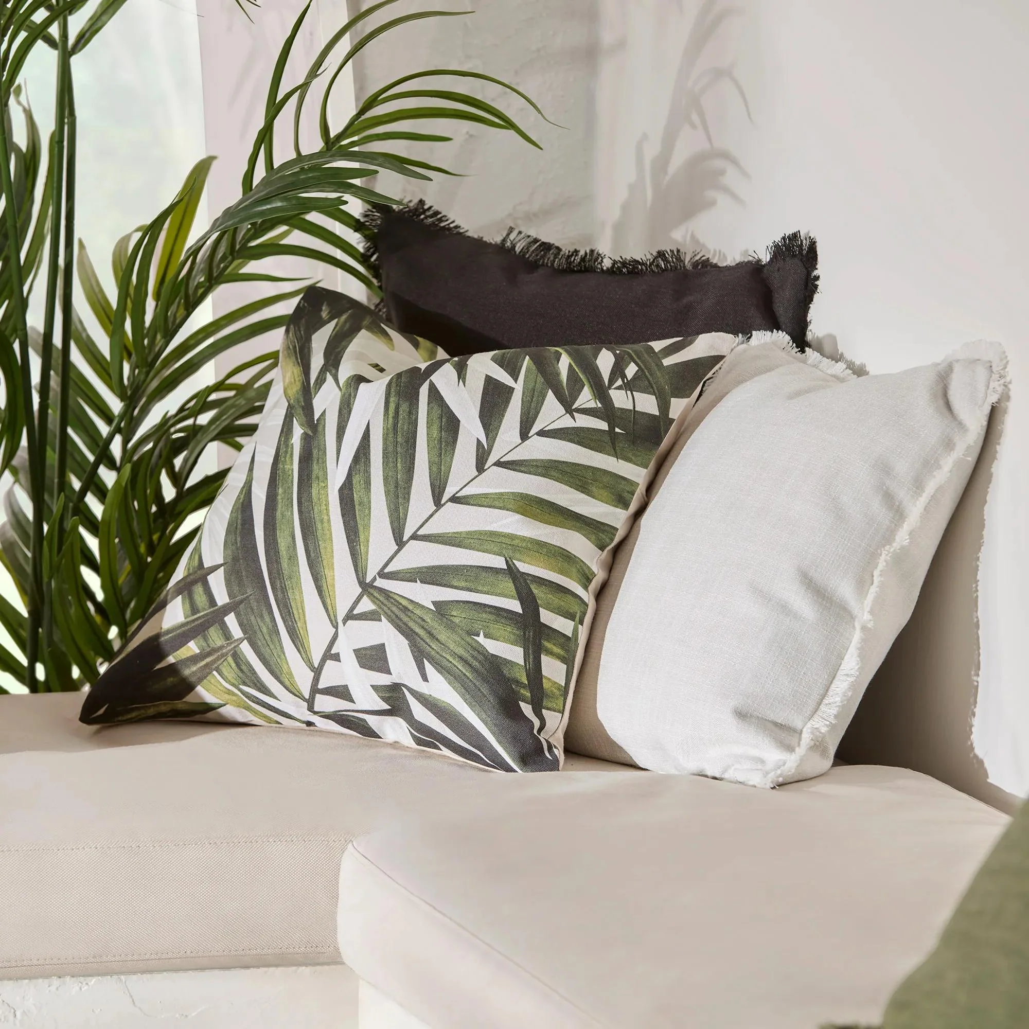Black Taha Decorative Pillow - Image 4