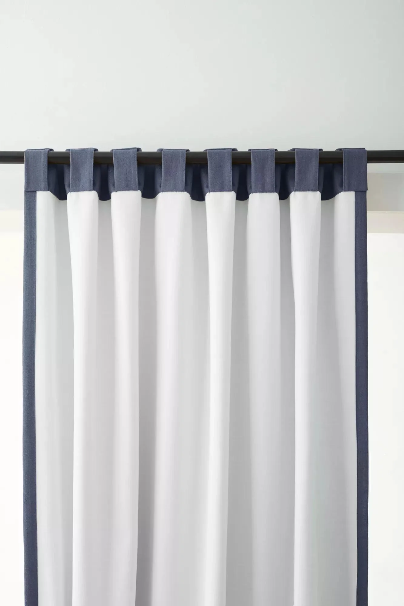 Indigo Taha Rod Pocket Back Tab Blackout Curtain - Image 3