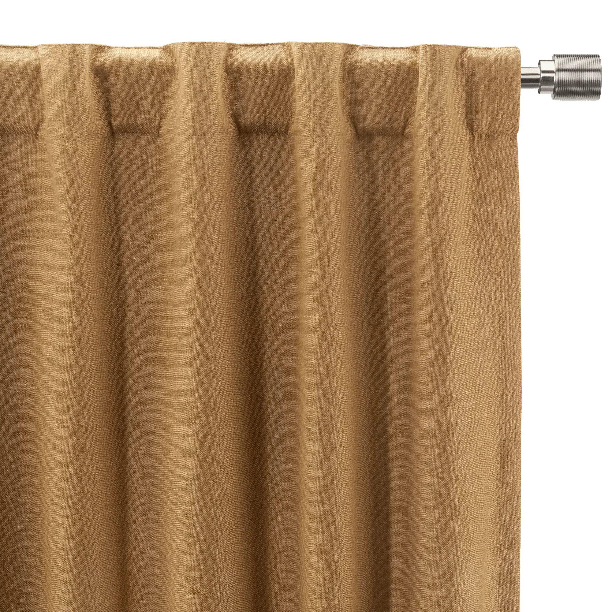 Ochre Taha Rod Pocket Back Tab Blackout Curtain - Image 3