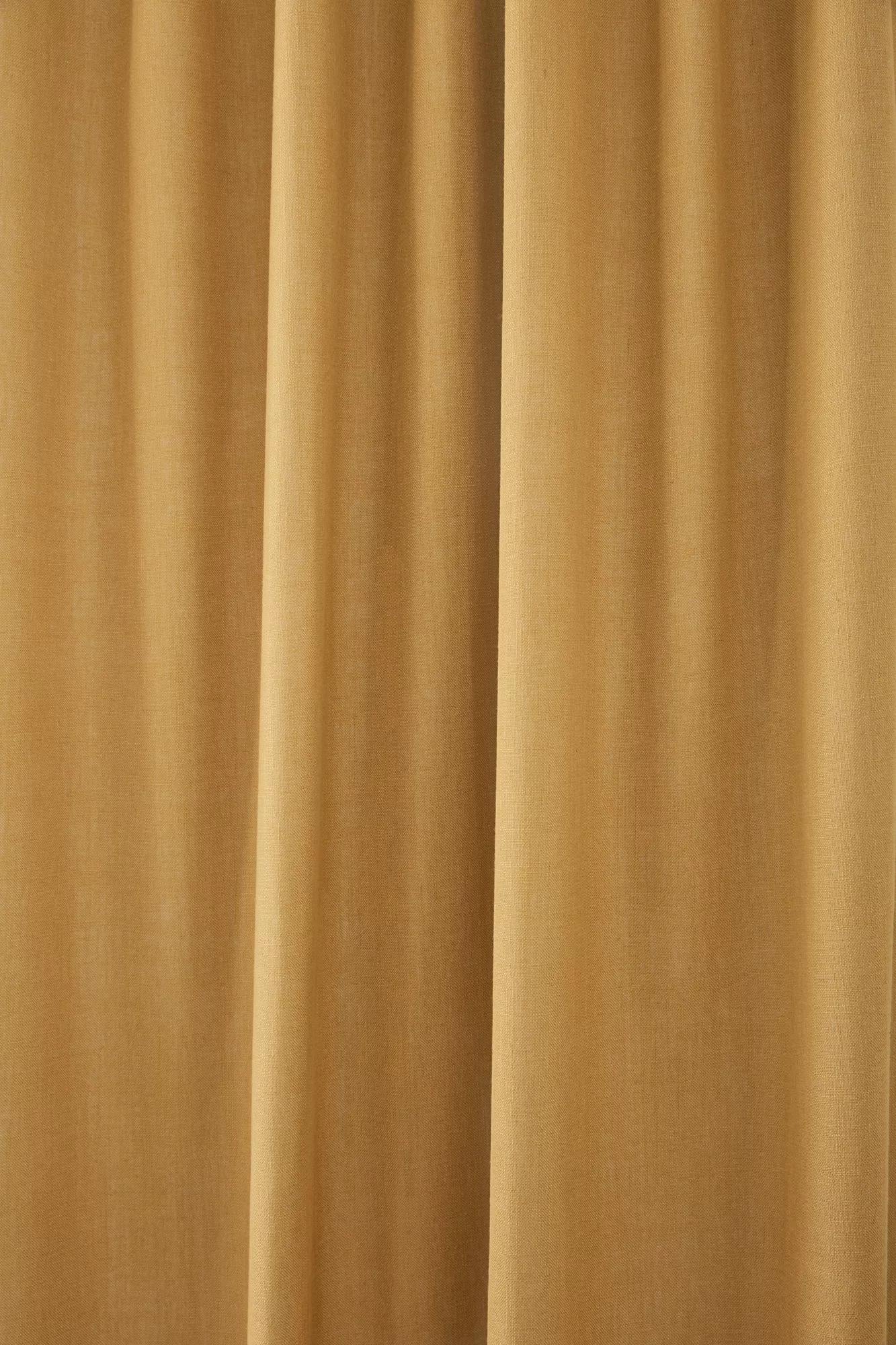 Ochre Taha Rod Pocket Back Tab Blackout Curtain - Image 6