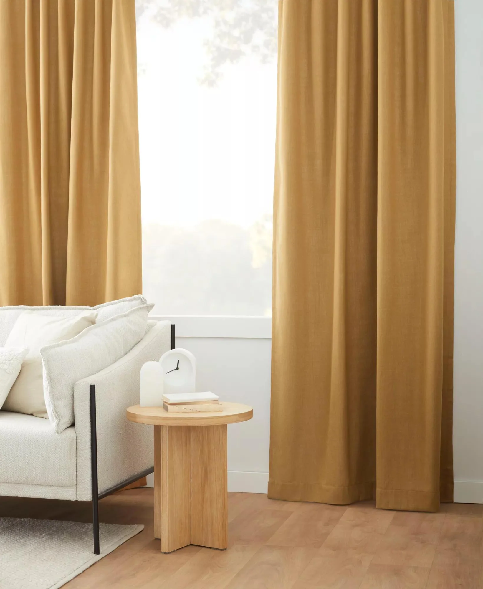 Ochre Taha Rod Pocket Back Tab Blackout Curtain - Image 8