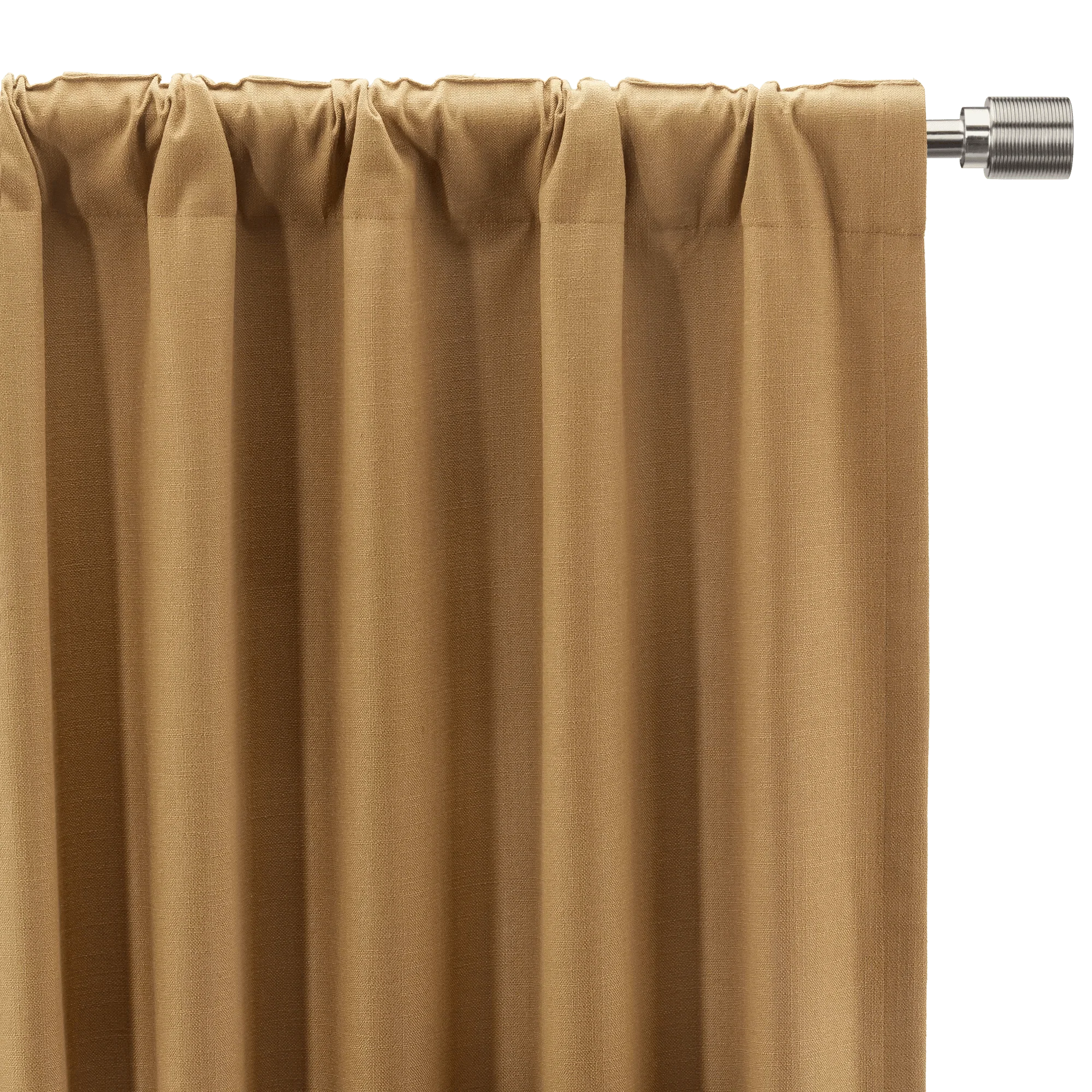 Ochre Taha Rod Pocket Back Tab Blackout Curtain - Image 9