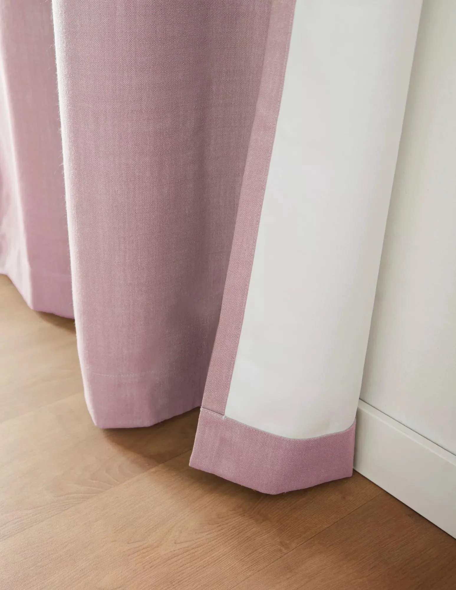 Pink Taha Rod Pocket Back Tab Blackout Curtain - Image 5