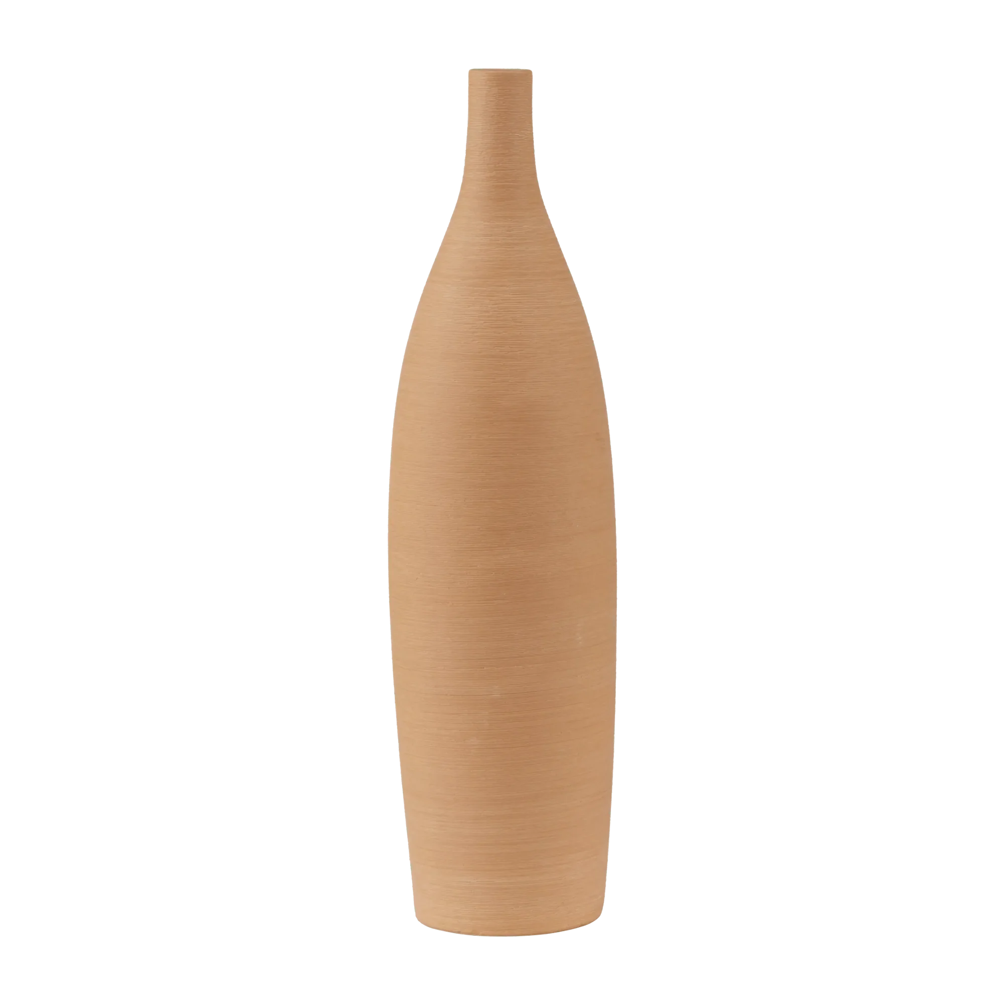 Tall Terracotta Decorative Vase
