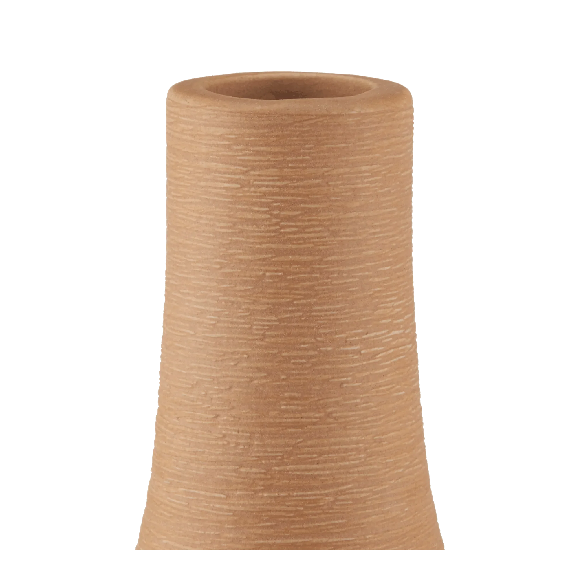 Tall Terracotta Decorative Vase - Image 3