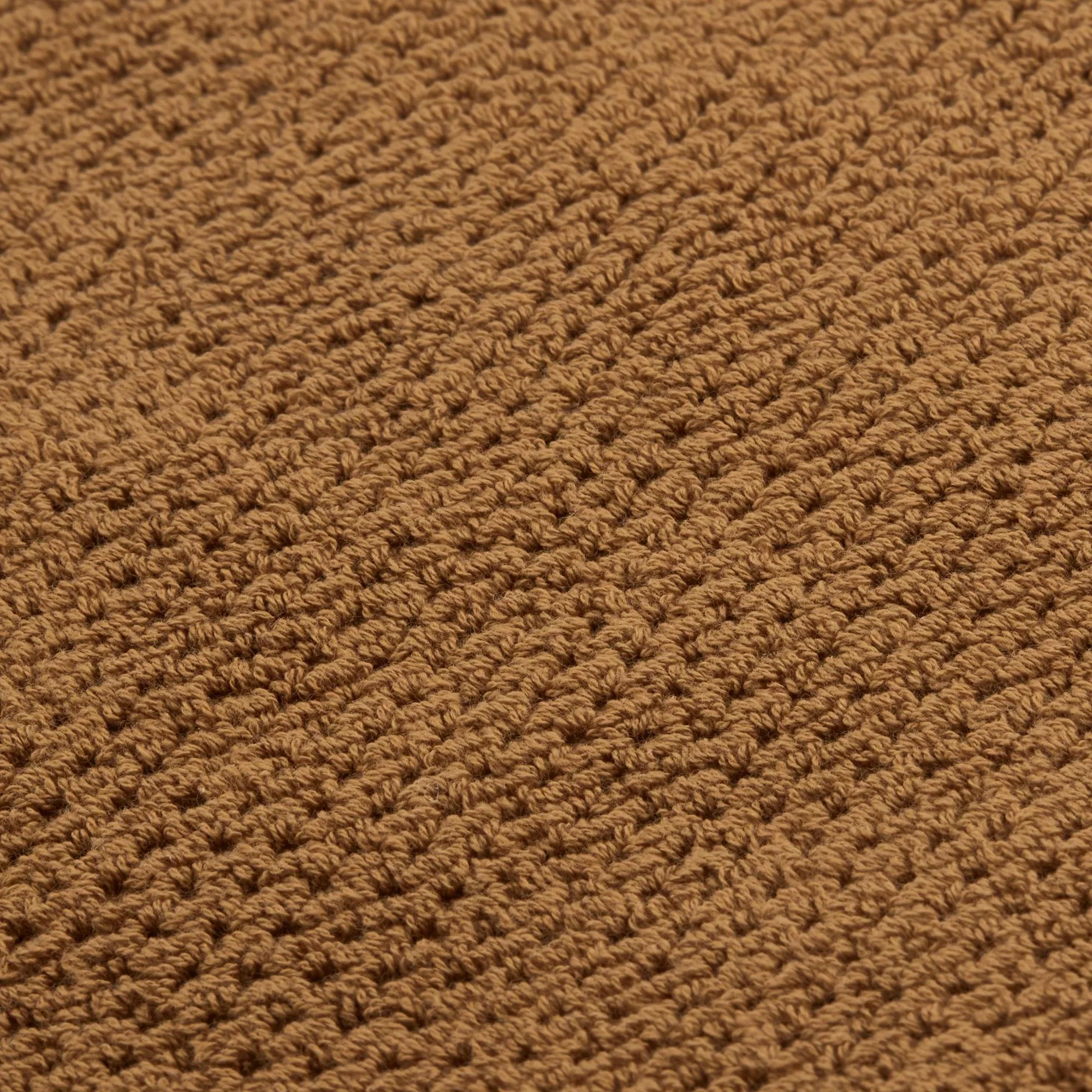 Cognac Textured Bath Towel - Image 3