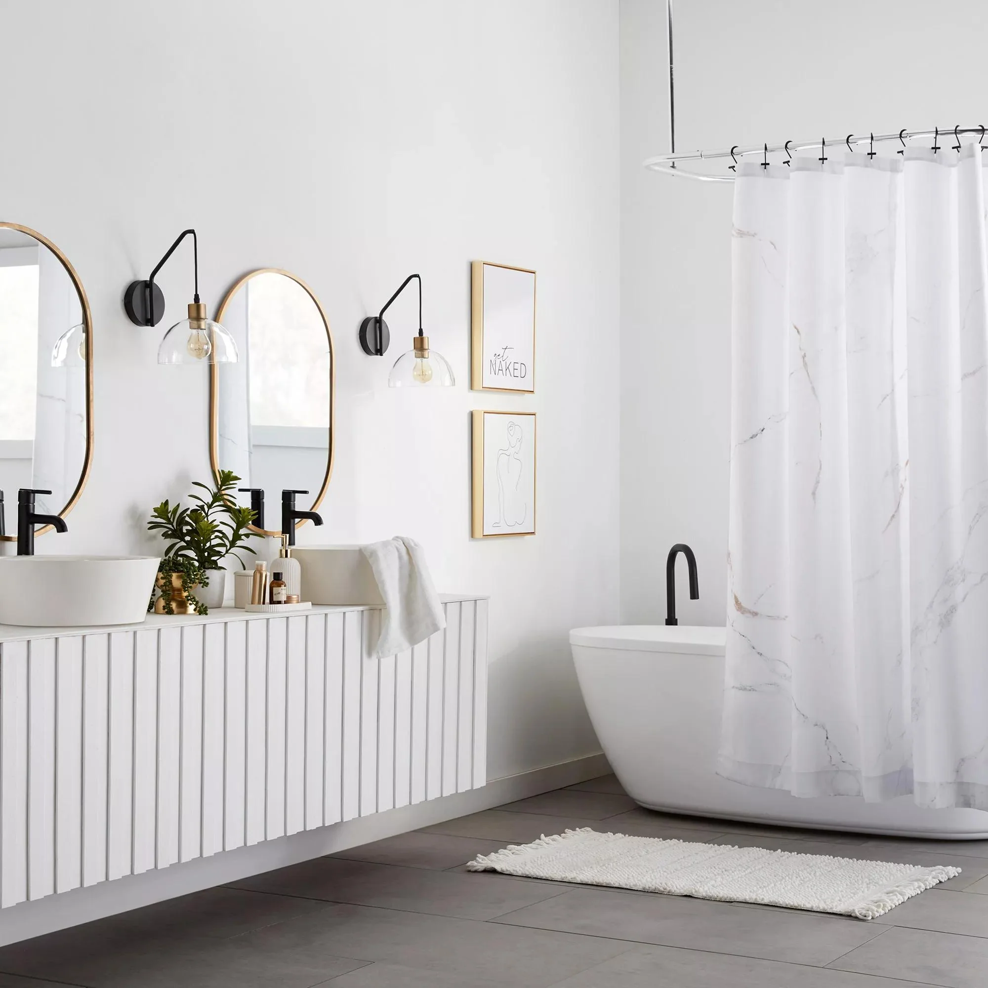 Textured Boho Bath Mat - Image 5