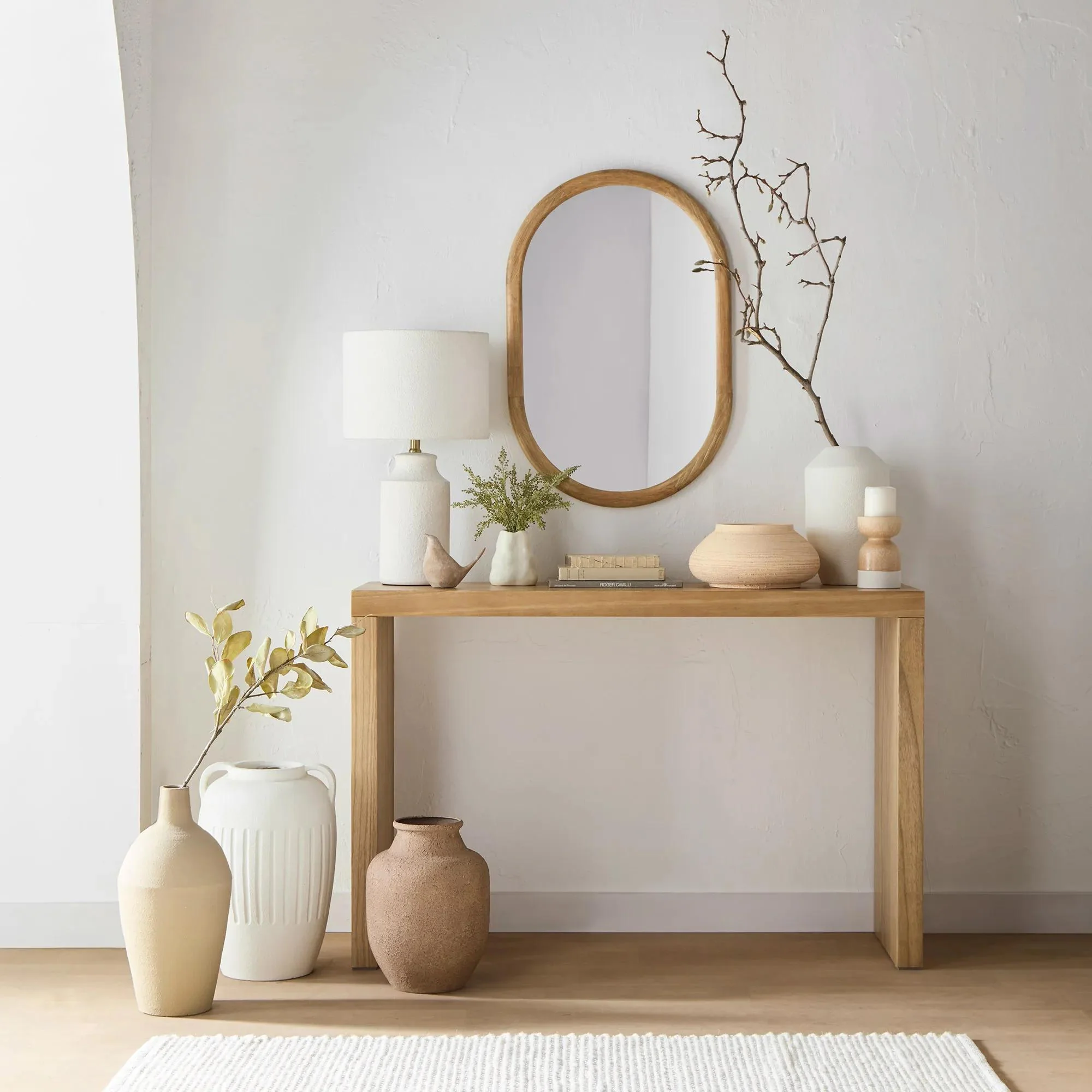 Textured Ceramic Table Lamp - Image 4