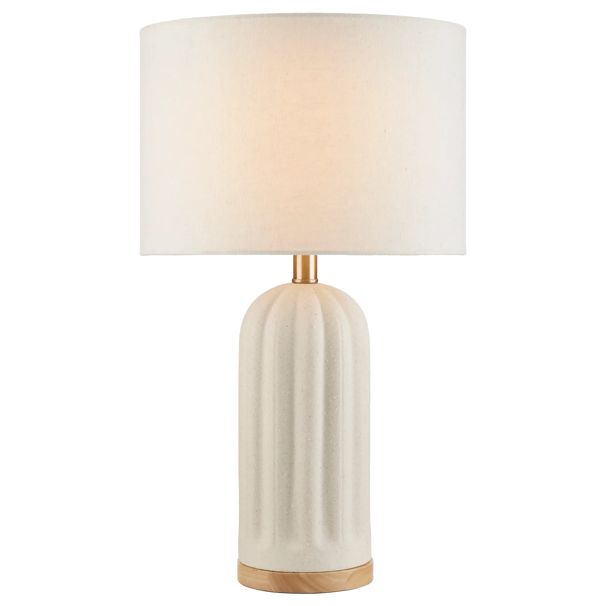 Textured Ceramic Table Lamp - Image 2