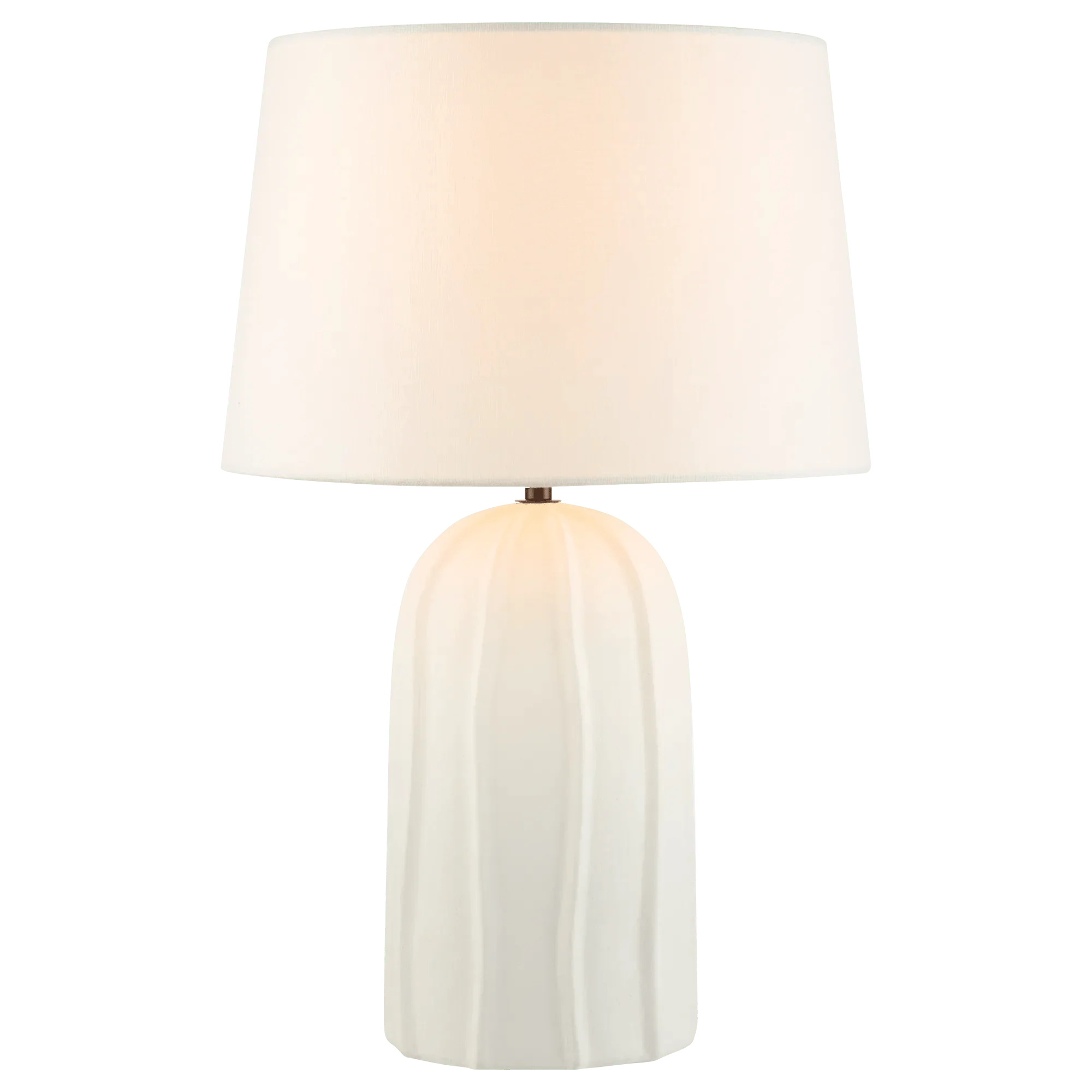 Textured Ceramic Table Lamp - Image 2