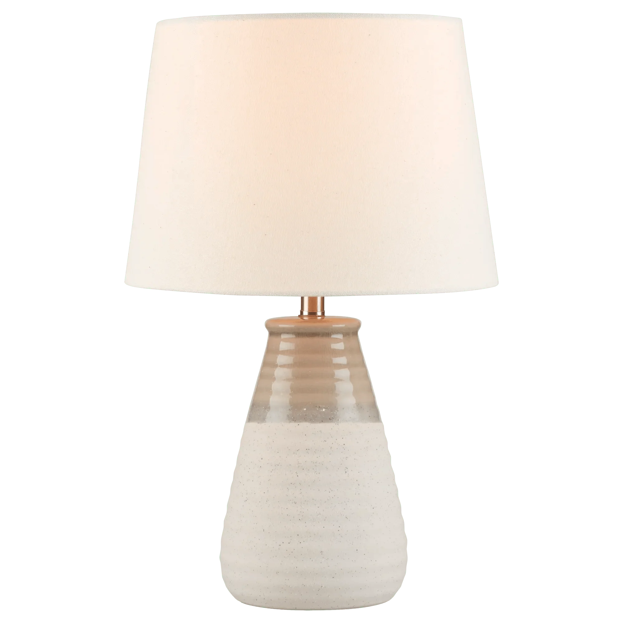 Textured Ceramic Table Lamp - Image 2