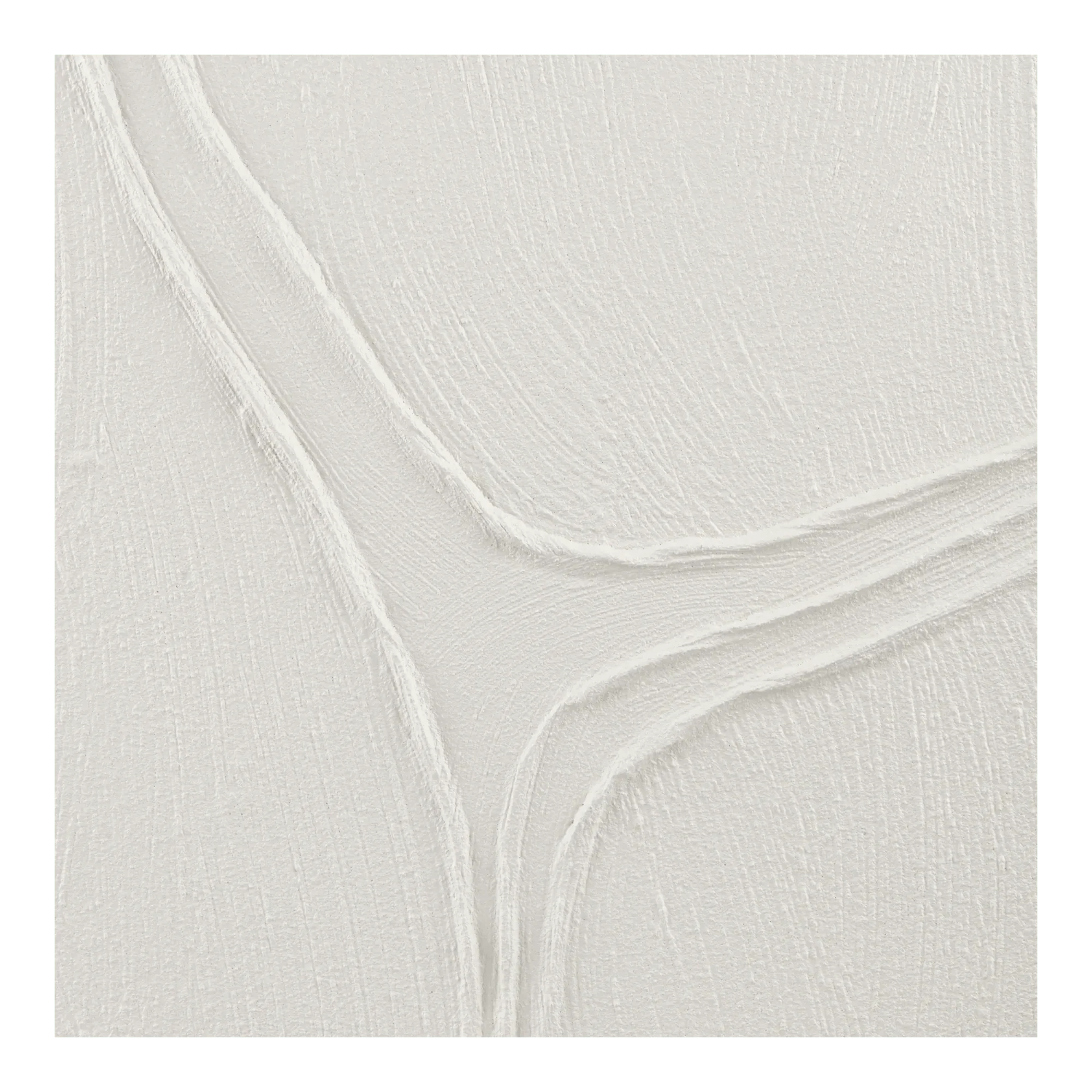 Textured Minimalist Wall Art in Natural Wood Frame - Image 3