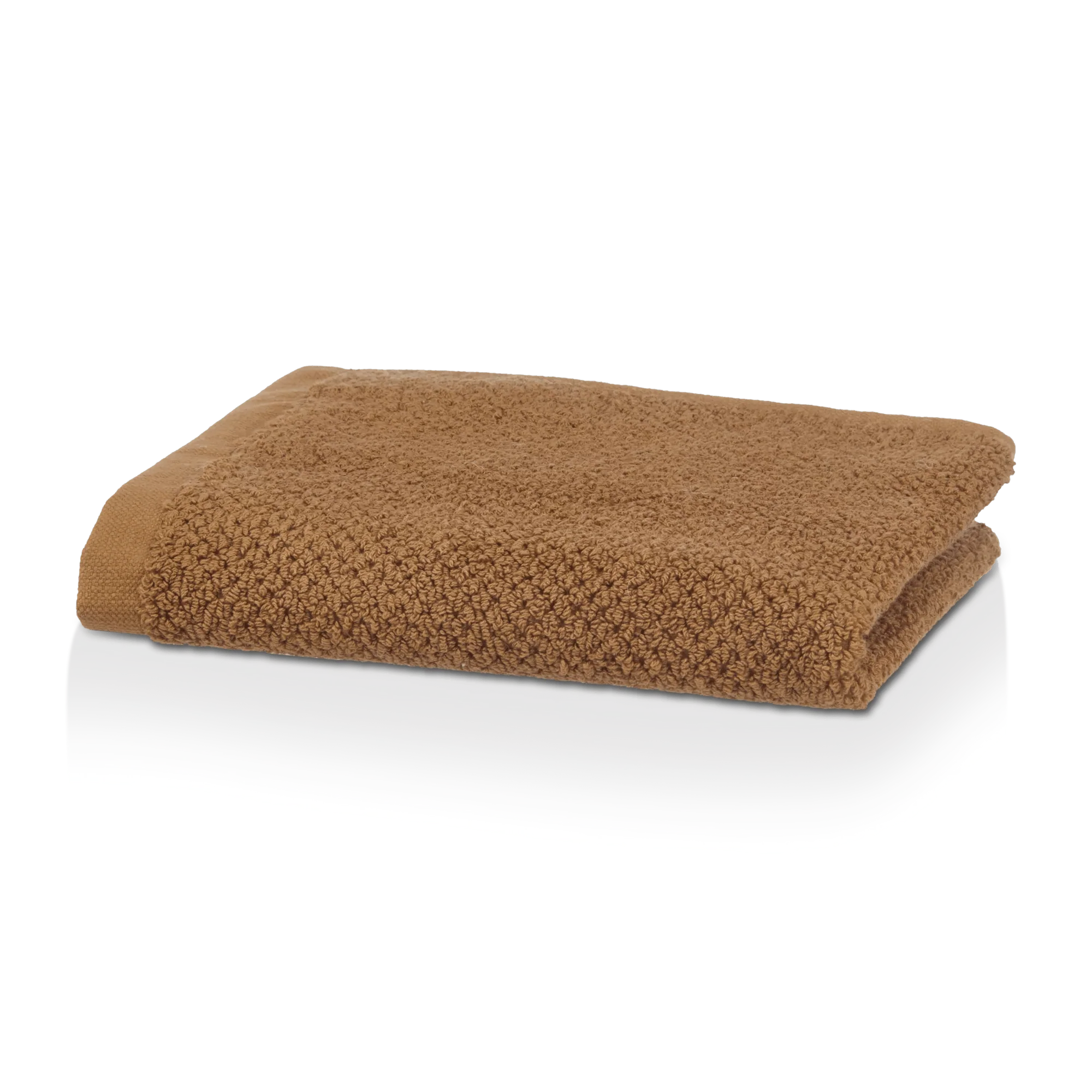 Cognac Textured Washcloth