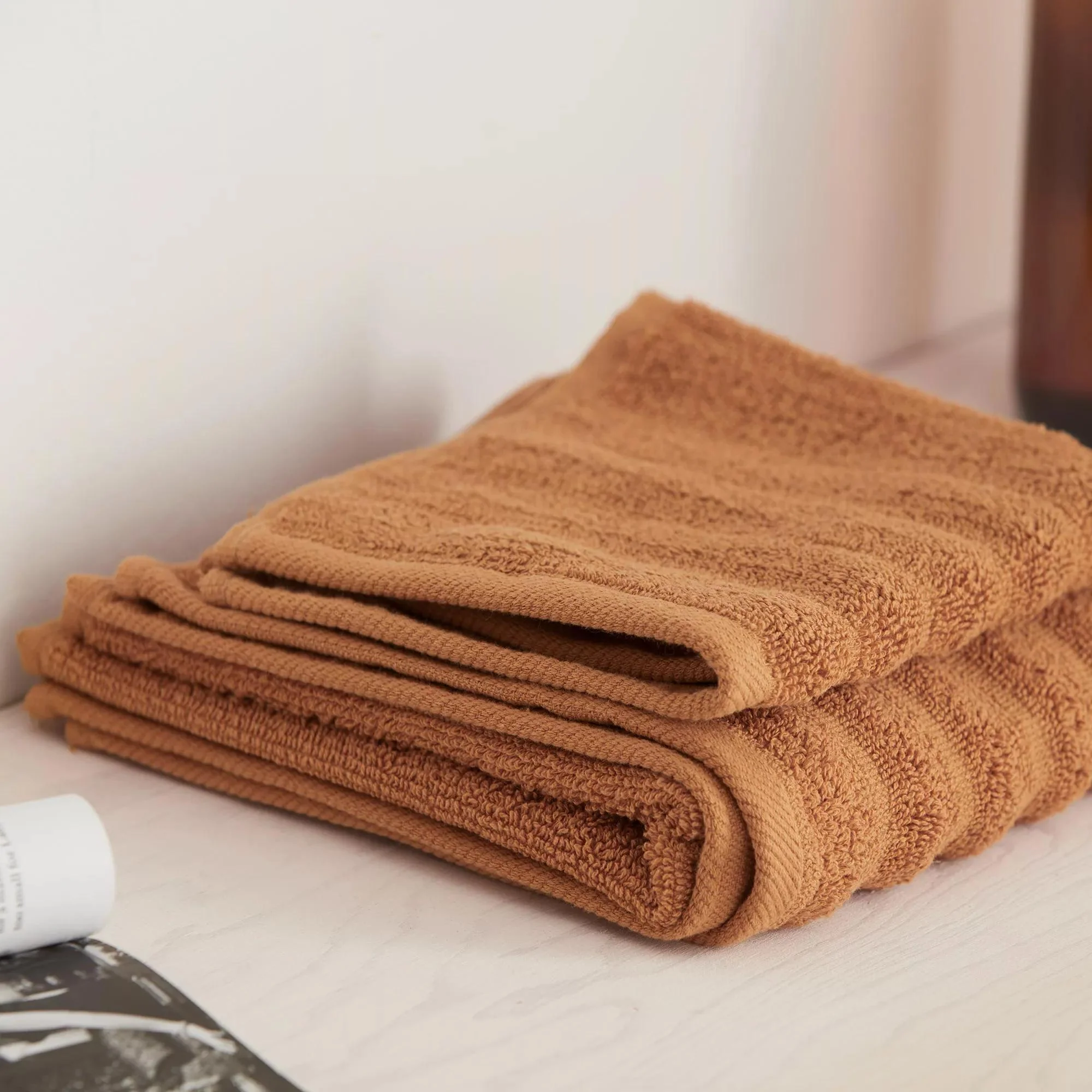 Cognac Textured Washcloth - Image 5