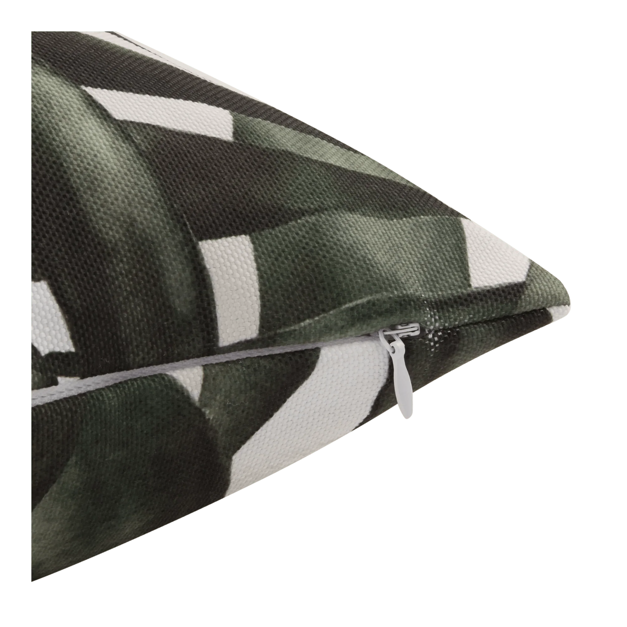 Tropical Leaves Outdoor Decorative Pillow - Image 3