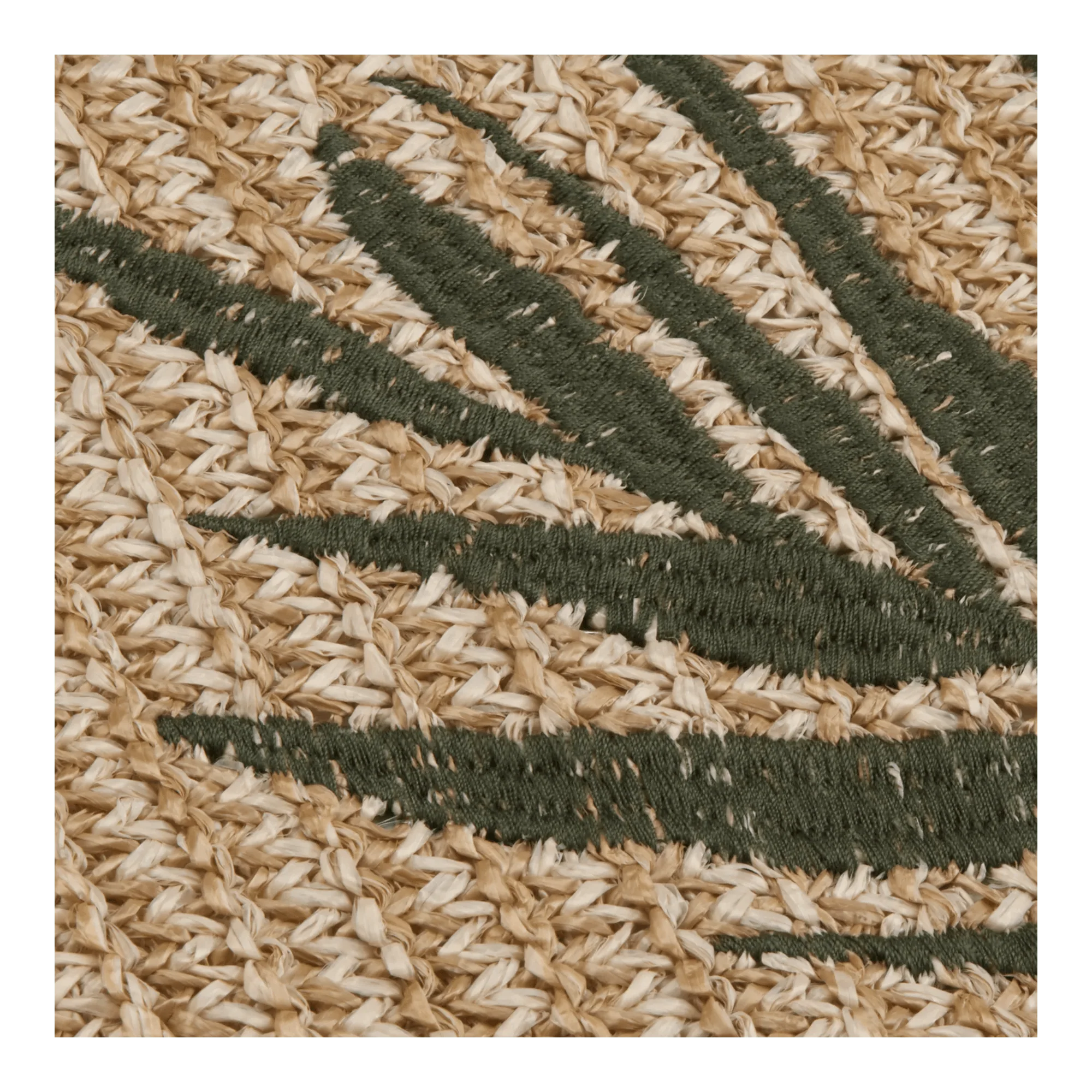 Tropical Leaves Outdoor Table Runner - Image 3