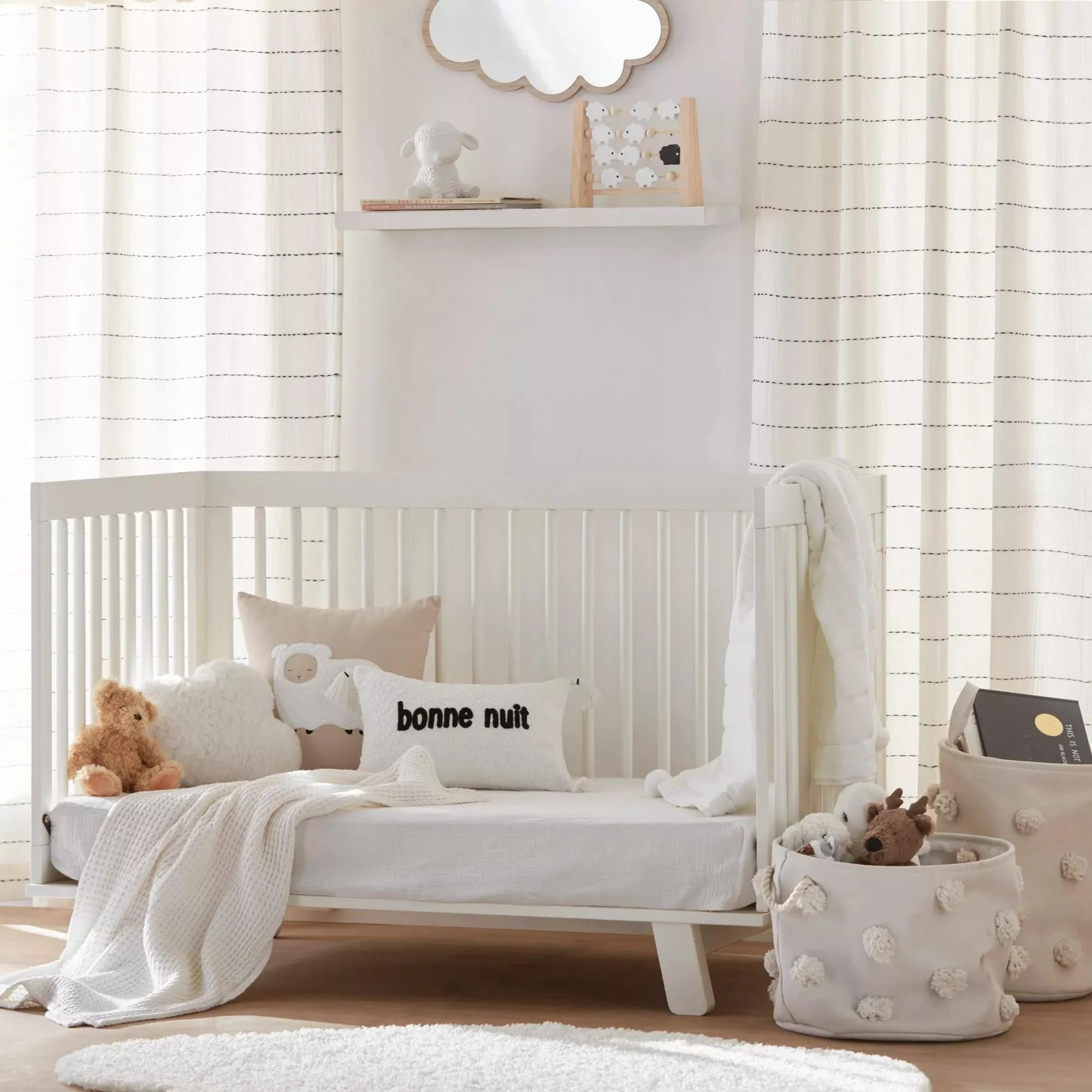 Twinkle Cloud Throw Pillow - Image 3