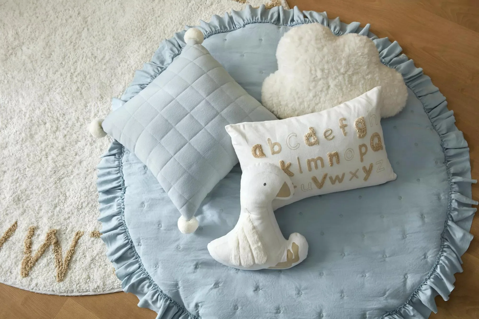 Twinkle Cloud Throw Pillow - Image 6