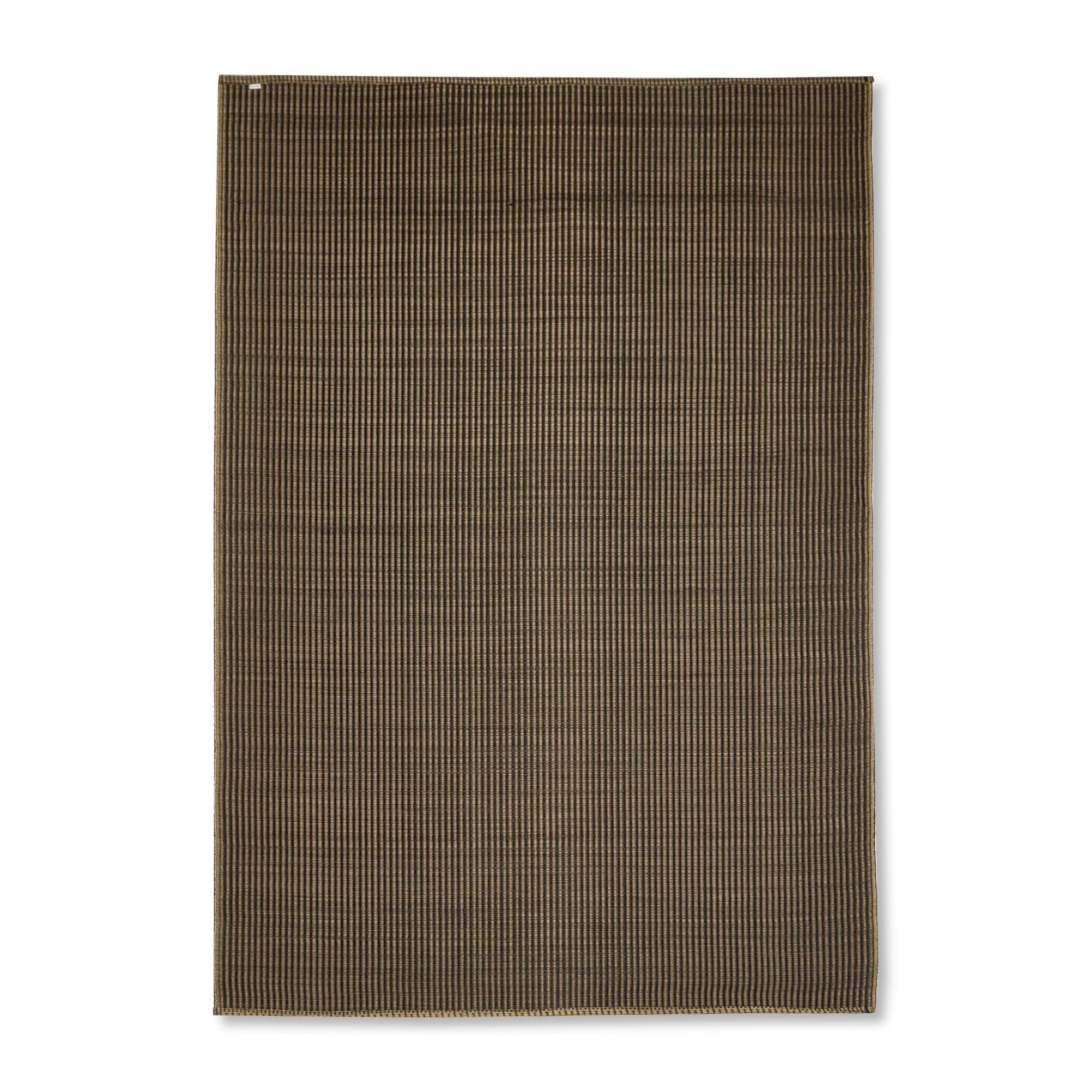 Two-Tone Brown Outdoor Rug - Image 4