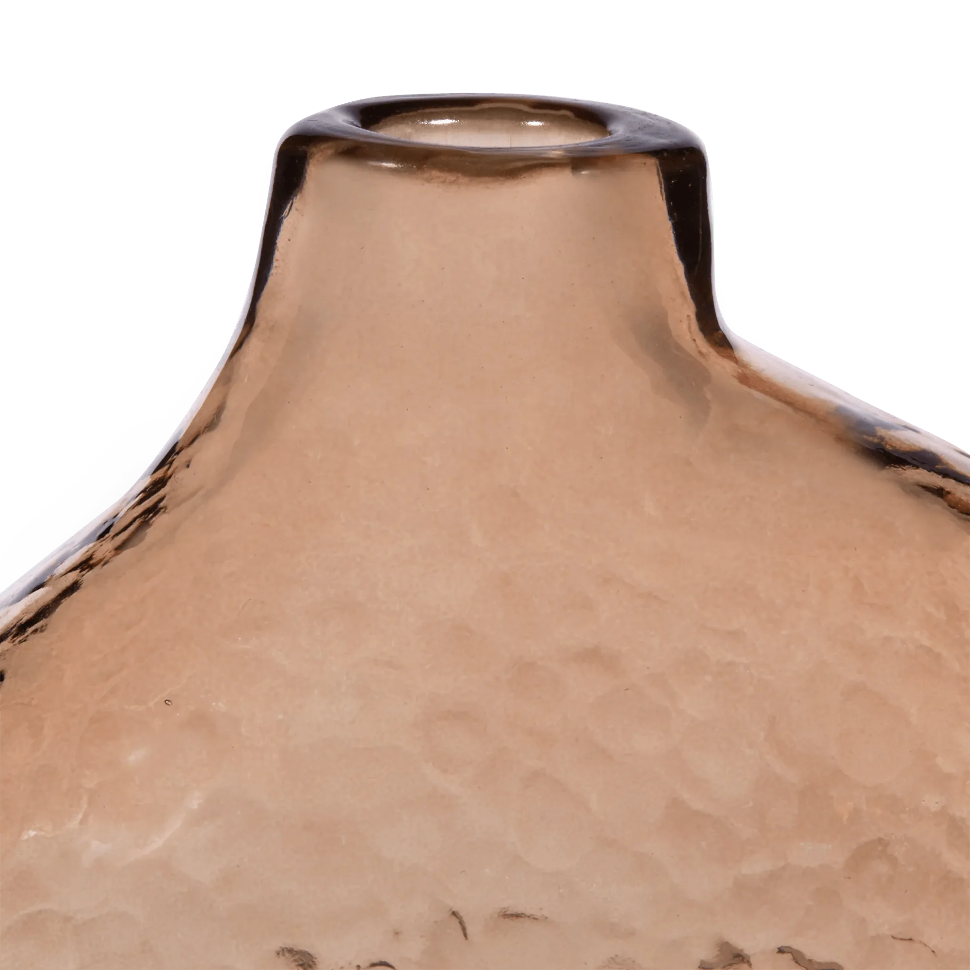 Uneven Pink Glass Vase - Image 3