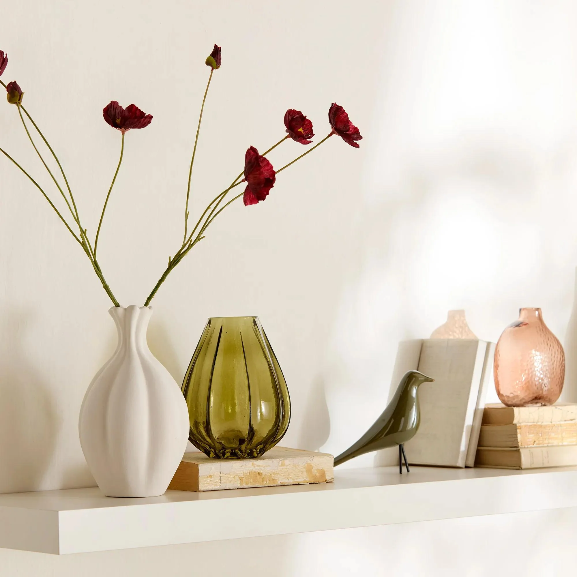 Uneven Pink Glass Vase - Image 4