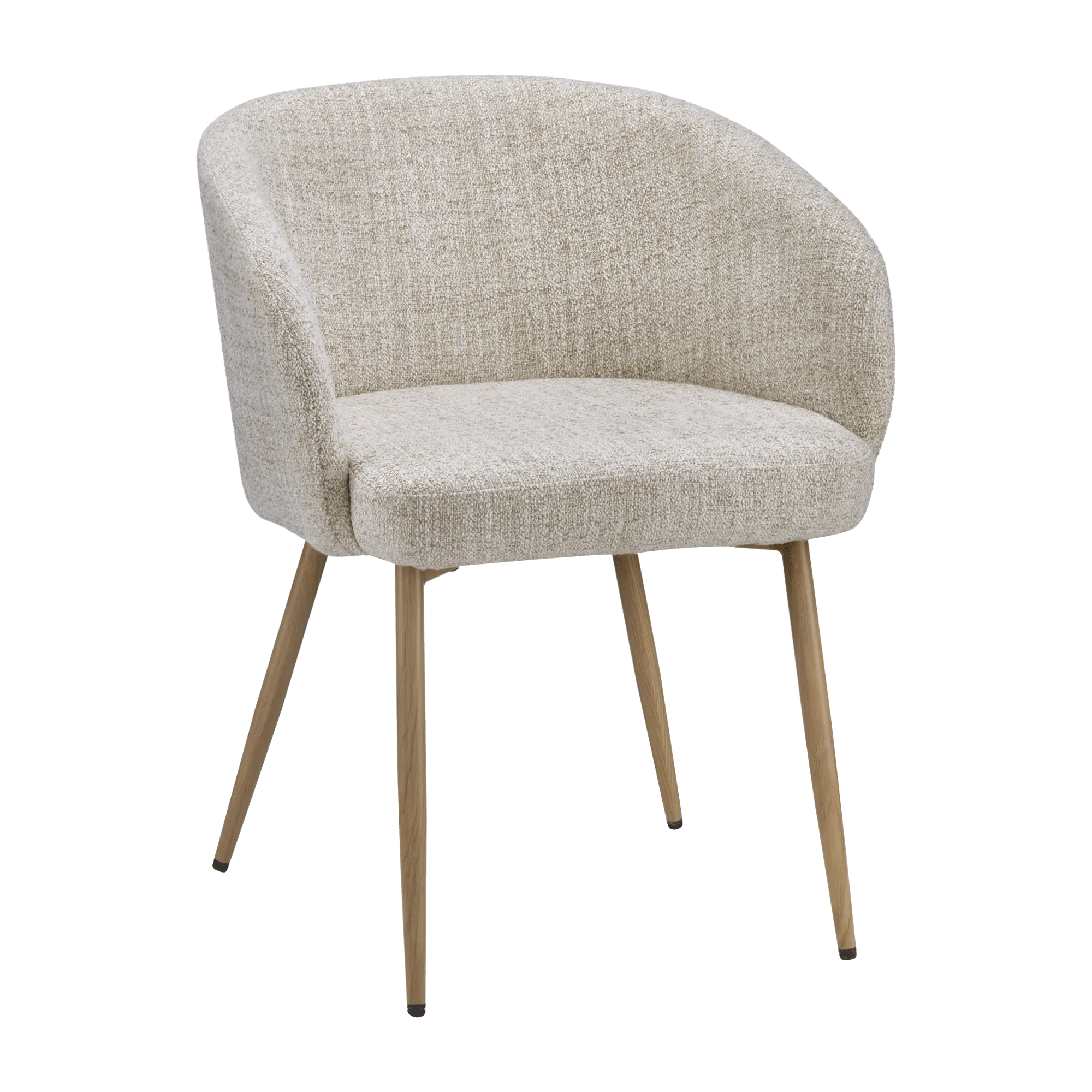 Upholstered Fabric Accent Chair