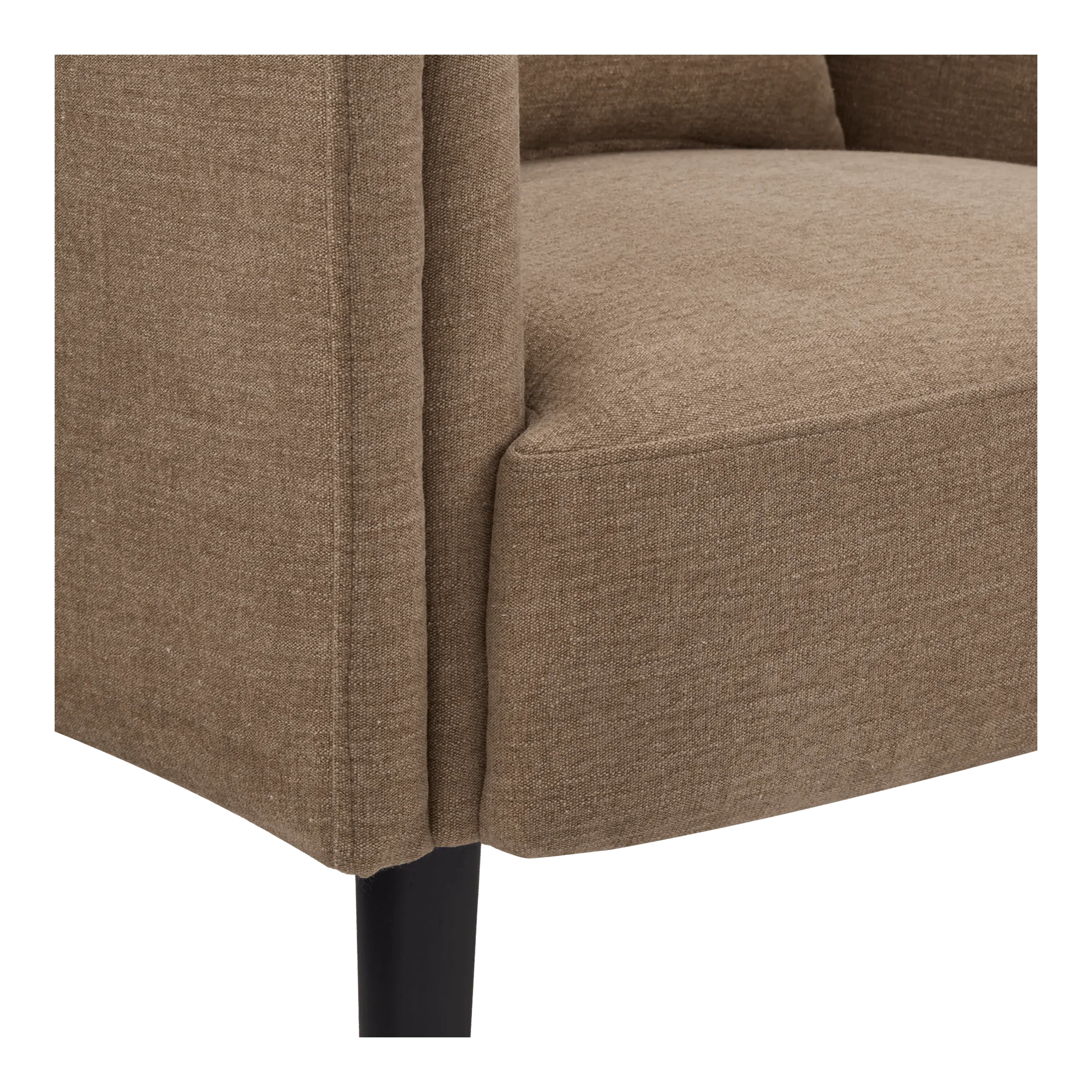 Upholstered Fabric Accent Chair - Image 4