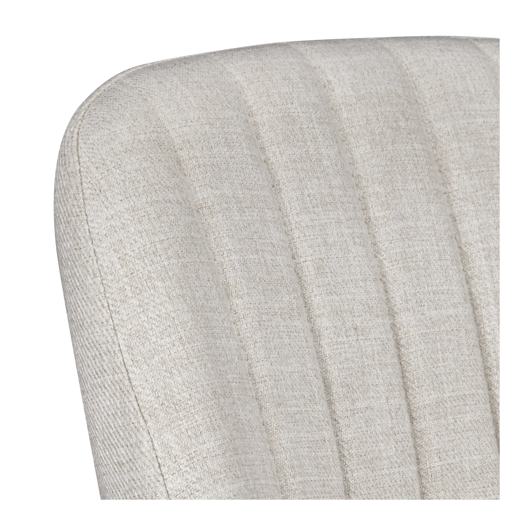 Upholstered Fabric Chair with Wood Legs - Image 5