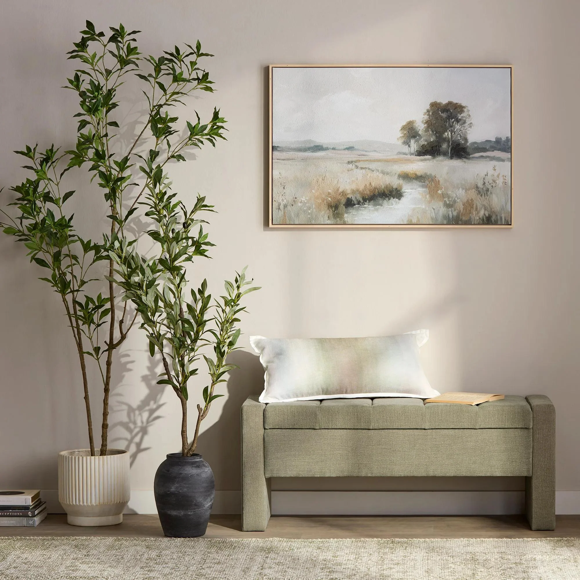 Upholstered Storage Bench - Image 2