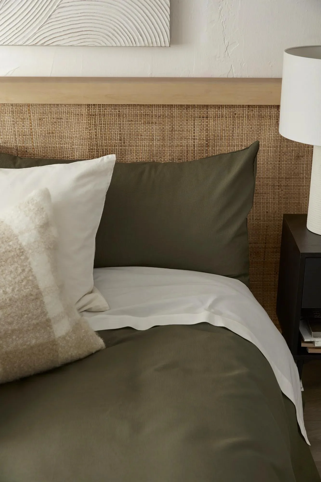 Wales Collection - Waffle Duvet Cover Set - Image 2