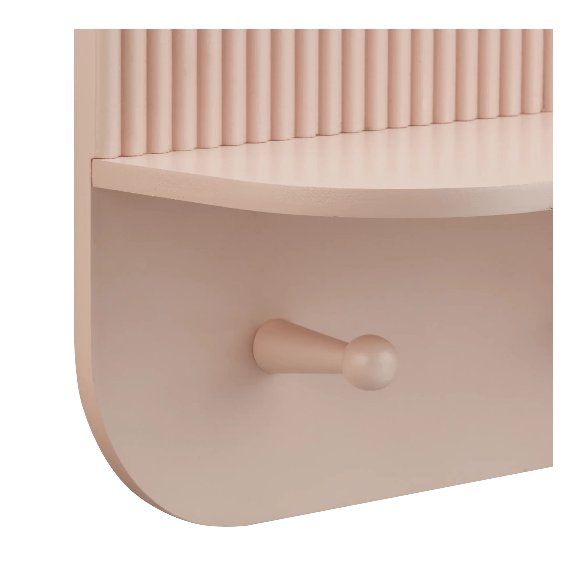 Wall Shelf with Hooks - Image 3
