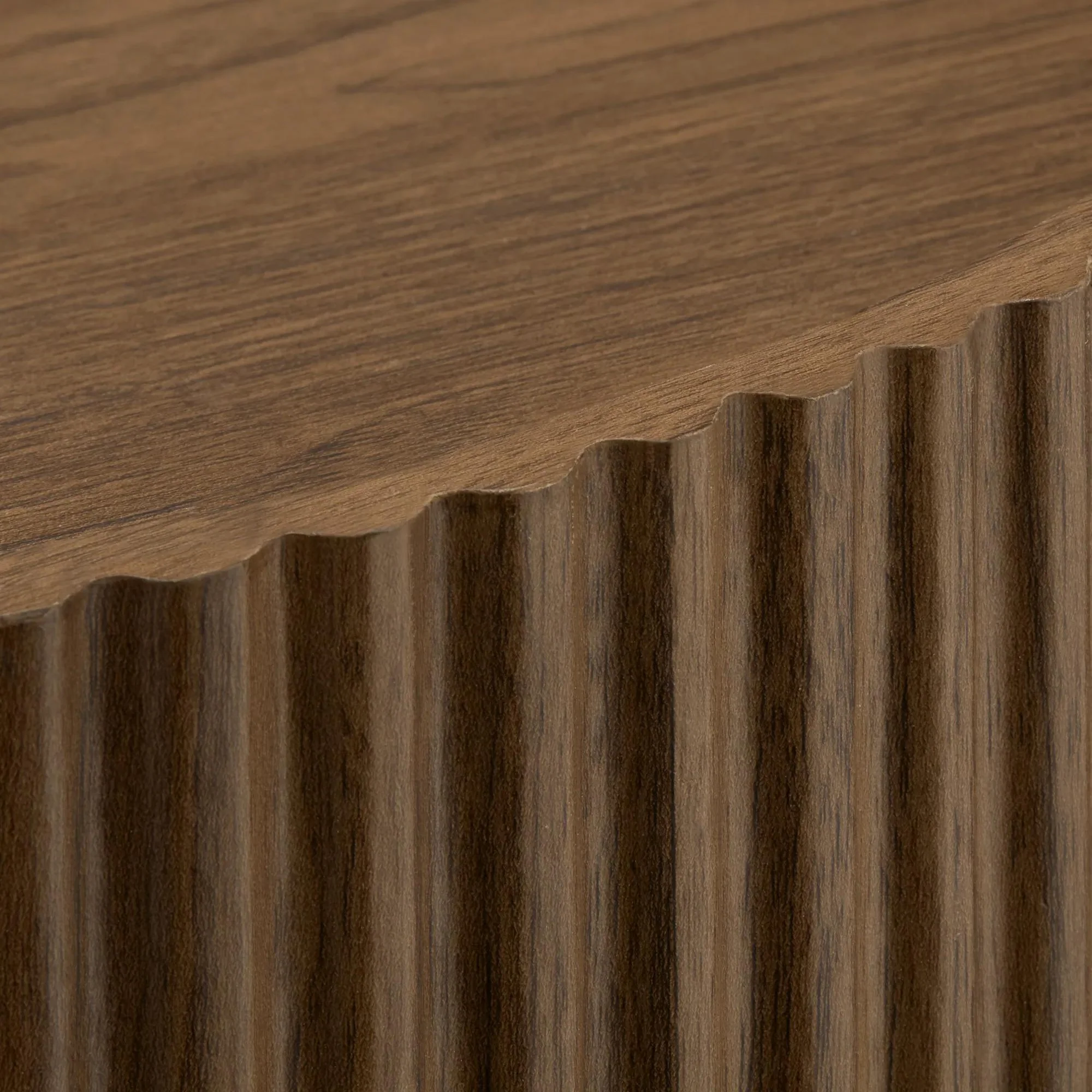 Walnut Side Table with Hidden Storage - Image 3