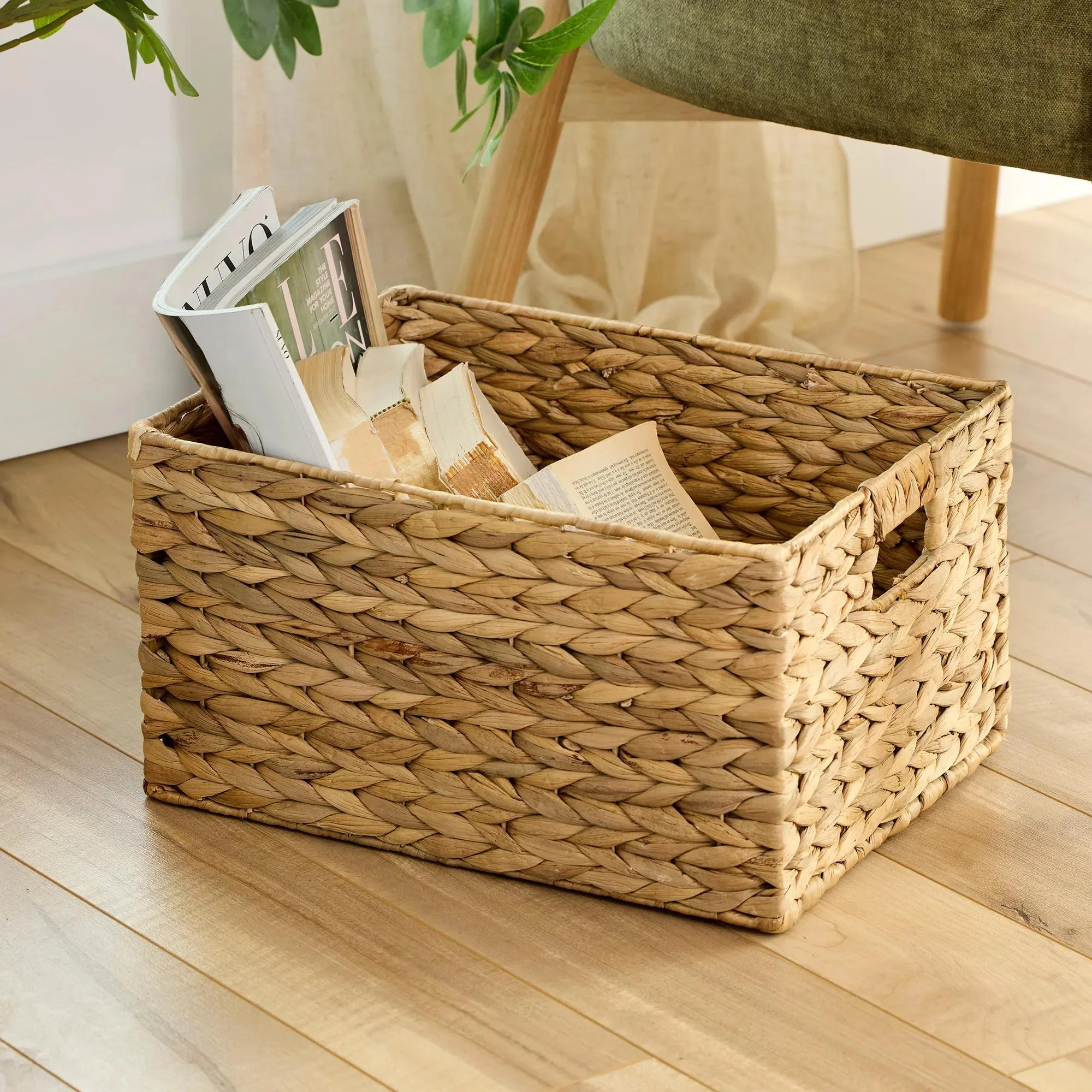 Water Hyacinth Basket - Image 8