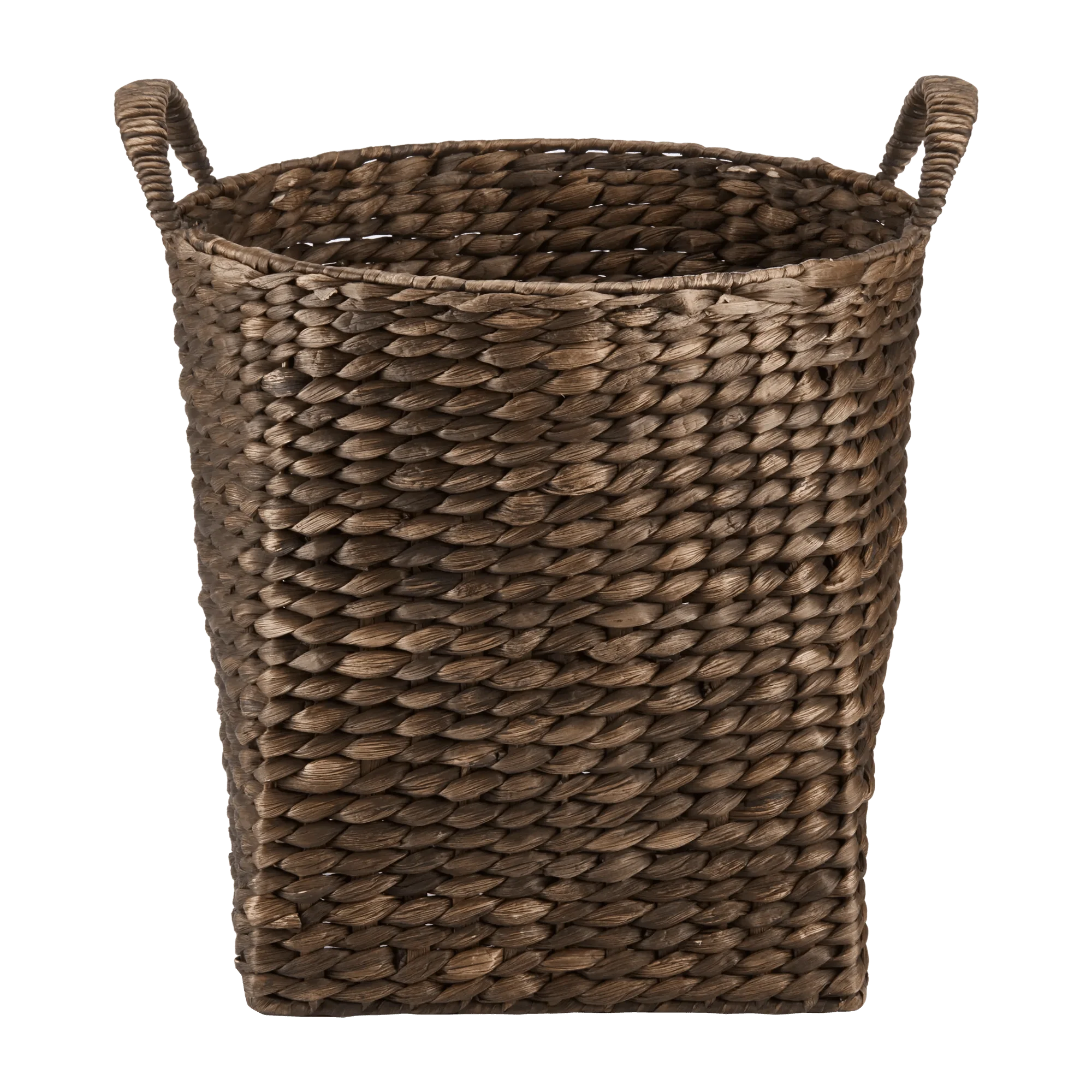 Water Hyacinth Brown Basket - Image 7