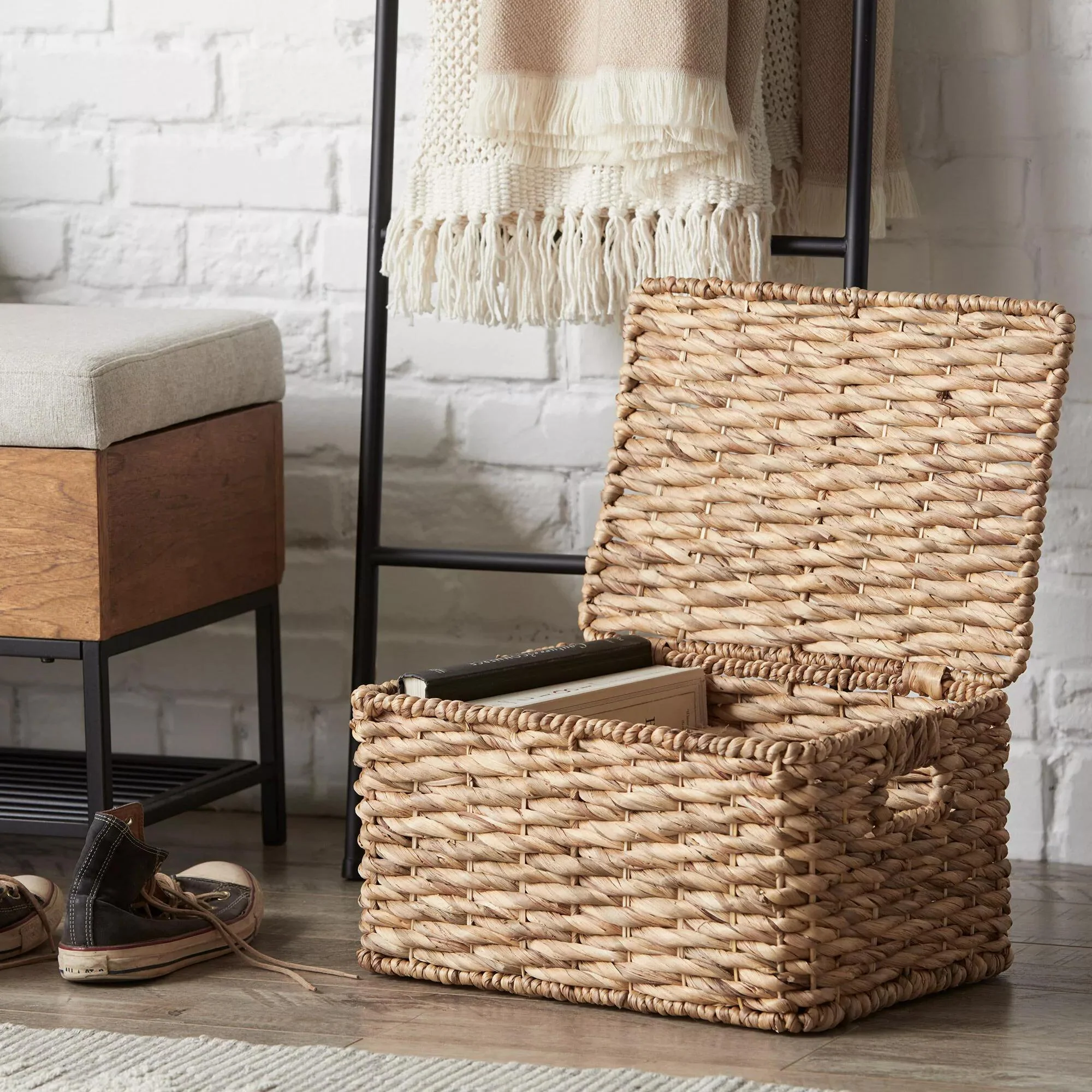 Water Hyacinth Storage Trunk - Image 4