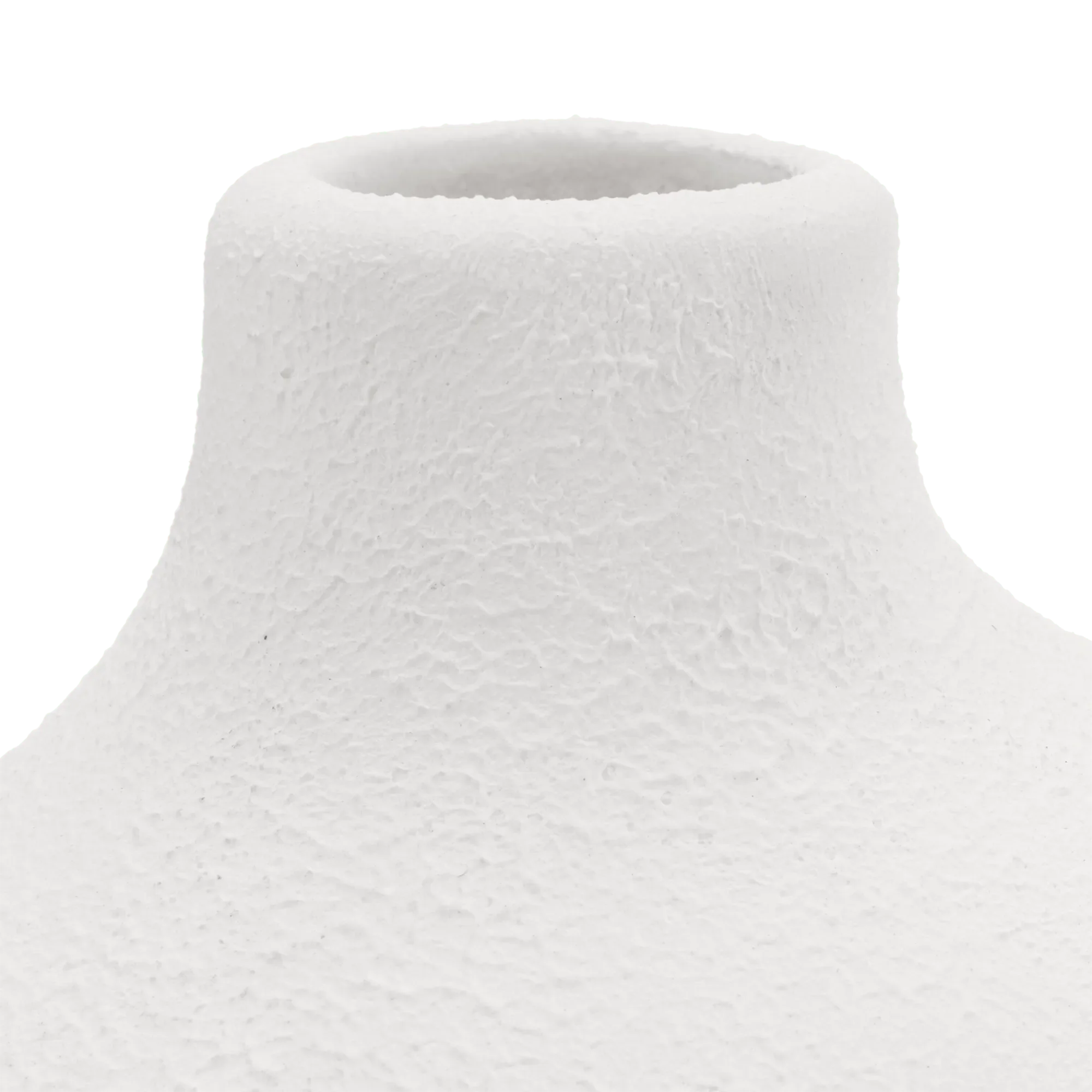 White Ceramic Table Vase - Image 3
