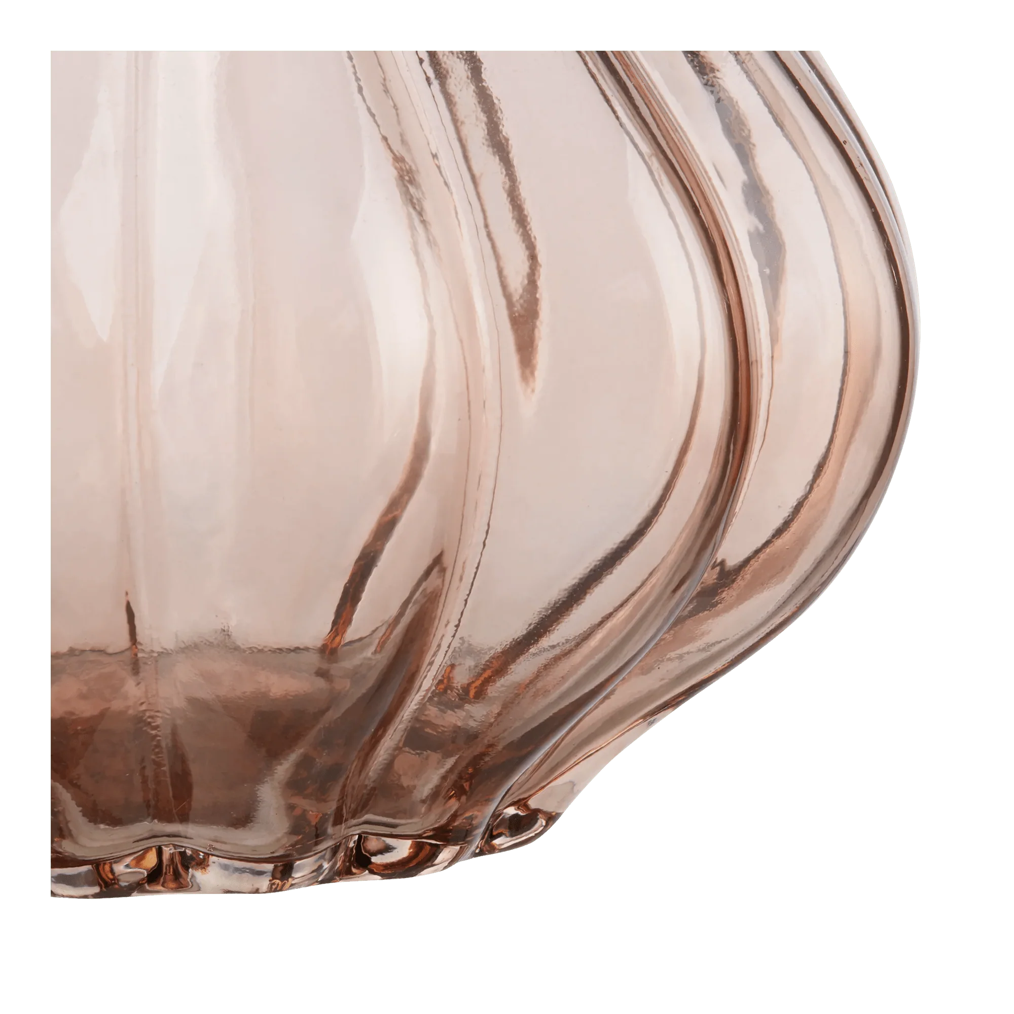 Wide Ribbed Vase - Image 3