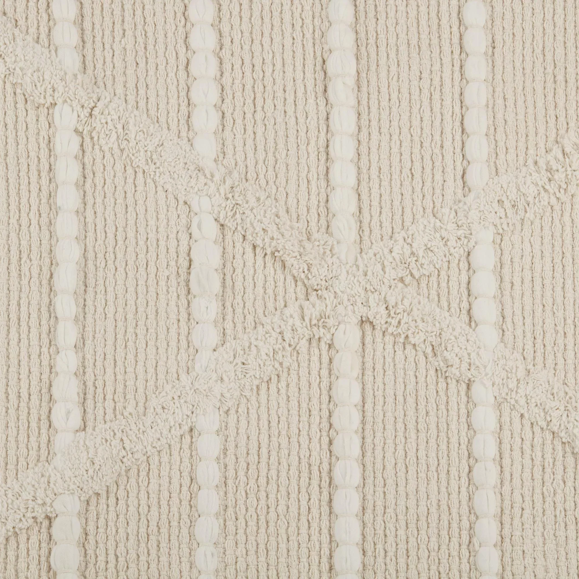 Off White Wiley Cotton Rug - Image 4