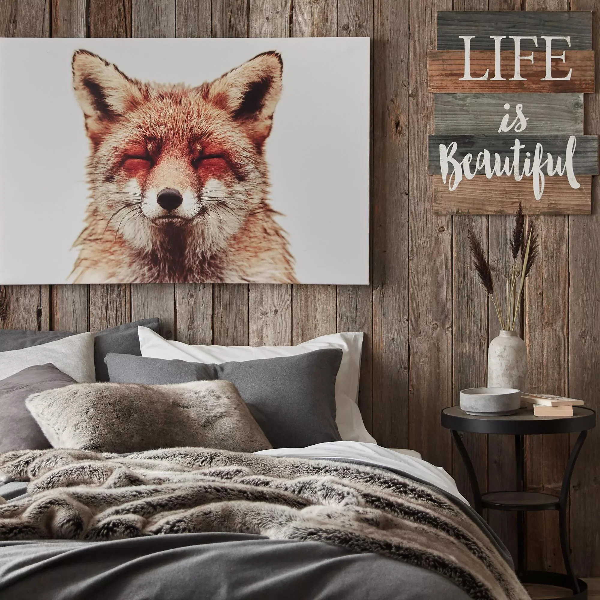 Wolf Faux Fur Throw - Image 5