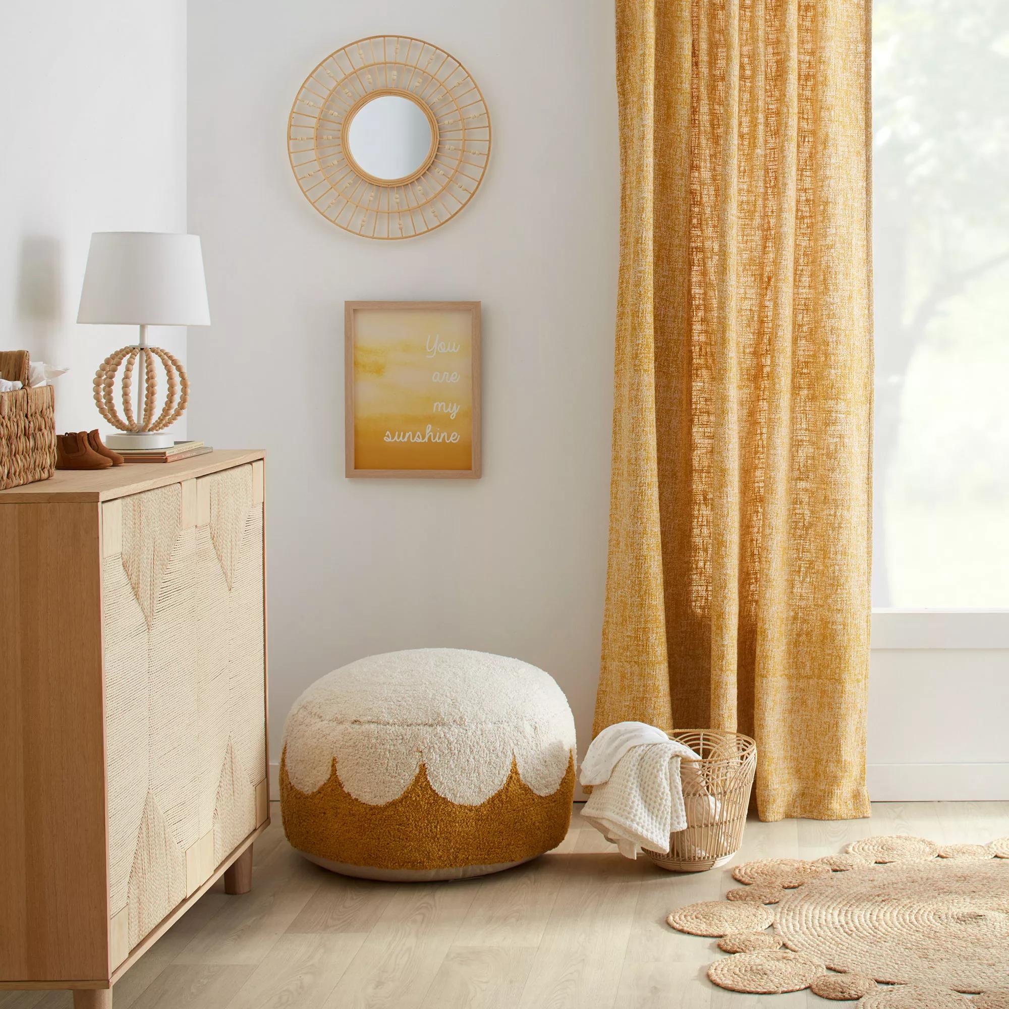 Wooden Bead Base Table Lamp - Image 5