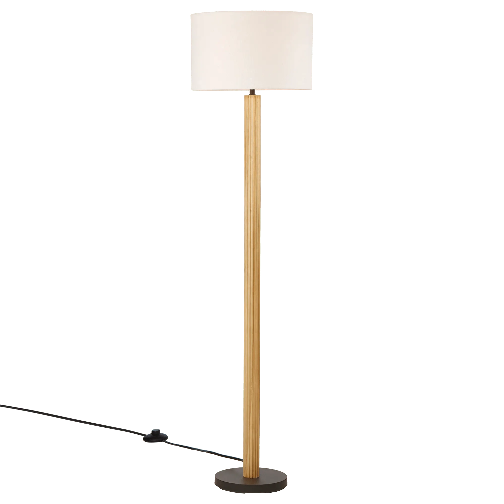 Wooden Floor Lamp - Image 3